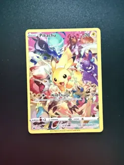 Pokemon Crown Zenith Pikachu Full Art Holo (Secret) 160/159 - NM - Image 3