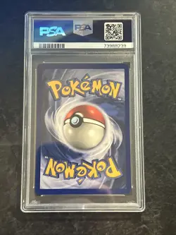 1999 Pokemon Fossil 1st Edition Moltres Holo PSA 9 - Image 2