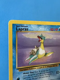 Pokemon TCG Lapras 25/62 Fossil Unlimited Non-Holo 1999 WOTC Vintage - Image 3