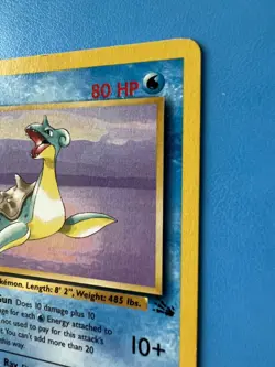 Pokemon TCG Lapras 25/62 Fossil Unlimited Non-Holo 1999 WOTC Vintage - Image 4