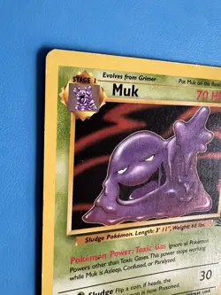 1999 Vintage Pokemon Muk 28/62 Fossil Non Holo - Image 3