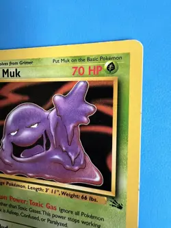 1999 Vintage Pokemon Muk 28/62 Fossil Non Holo - Image 4