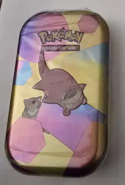 Pokemon TCG Scarlet & Violet 151 Mini Tin Slowpoke Factory Sealed - Image 1