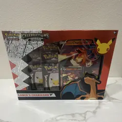 Pokemon Celebrations Collection Lance's Charizard V Sealed Box 290-80939 - Image 1