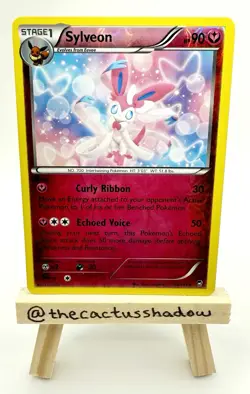 Pokemon XY - Furious Fists Sylveon Reverse Holo 72/111 - LP/MP - Image 1