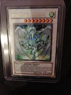 Yugioh! Stardust Dragon TDGS-EN040 Ultra Rare 1st EDITION - Image 4