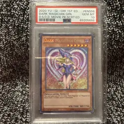 Dark Magician Girl Yugioh 2020 MVP1-ENS56 Secret Rare 1st Edition PSA 10 - Image 1