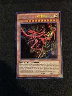1x Yu-Gi-Oh! Slifer The Sky Dragon - CT13-EN001 - Secret Rare - Limited - NM - Image 1