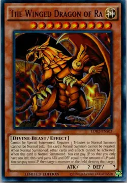 The Winged Dragon of Ra LDK2-ENS03 Limited Edition Ultra Rare NM/LP Yu-Gi-Oh! - Image 1
