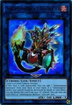 *** SALAMANGREAT BALELYNX *** MINT/NM ULTRA RARE SDSB-EN043 YUGIOH! - Image 1