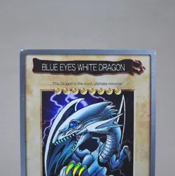 YuGiOh BANDAI Blue Eyes White Dragon Super Initial 1999 #118 NM-EX English k757 - Image 2