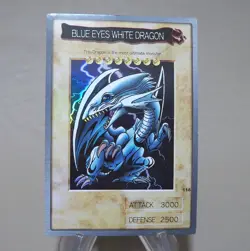YuGiOh BANDAI Blue Eyes White Dragon Super Initial 1999 #118 NM-EX English k757 - Image 4
