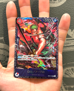 Zoro ST21-015 Flagship Battle Top8 Prize Promo ONE PIECE Card Japanese e3 - Image 1