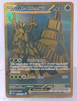 Pokemon TCG Wo-Chien EX 240/091 Paldean Fates Hyper Rare Card NM - Image 1