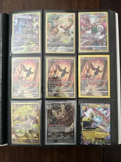 Pokemon Group Lot , Full Art, Rares, Etc. Group Number Three - 9 Cards - Image 1