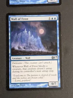 MTG Card - 4x Wall of Frost - Magic Core Set 2011 - NM/LP - Magic The Gathering - Image 4