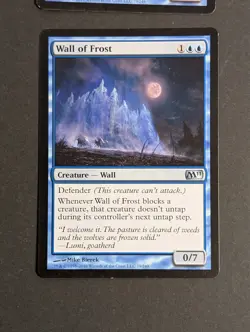 MTG Card - 4x Wall of Frost - Magic Core Set 2011 - NM/LP - Magic The Gathering - Image 5