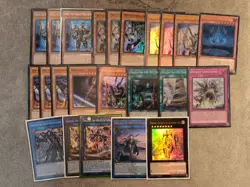 Orcust Core - Galatea-I - Girsu - Harp - Cybal - YuGiOh Set of Cards - Image 1