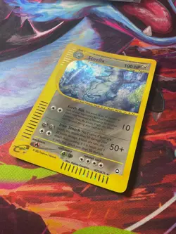 Steelix H23/H32 Aquapolis Holo Rare Pokemon Card 2002 E Series - LP - Image 3