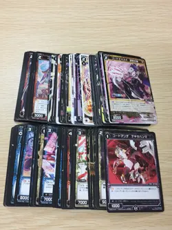 WIXOSS TCG Cards 138 Lot bulk Rare Anime Girl Waifu card anime - Image 1