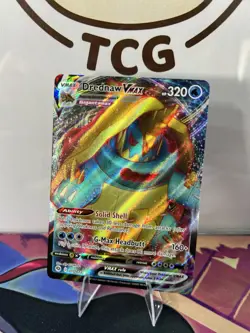 Pokemon TCG Drednaw VMAX Holo Ultra Rare Card Champions Path 015/073 - Image 2