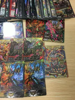 Duel Masters TCG 225 Cards Lot Bulk Japanese ALL Holo or Foil or Rare Mixed Set - Image 2