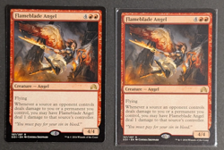 MTG Card - 2x Flameblade Angel - Shadow's Over Innistrad - NM - Magic - #157 - Image 1