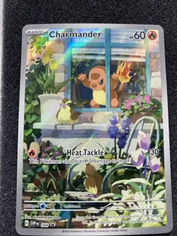 Pokemon Charmander 044 SVP Scarlet & Violet Promo Holo Card 2023 - Image 1