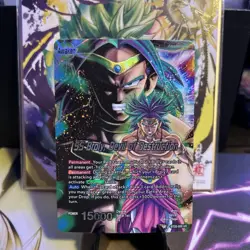 Dragon Ball Super Card Game Broly & Paragus SS Broly, Devil of Destruction... - Image 1