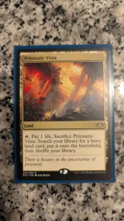 Magic: The Gathering Prismatic Vista Modern Horizons Rare Land Regular Card - Image 1