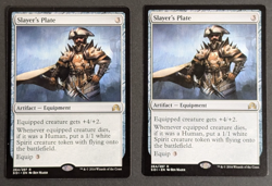 MTG Card - 2x Slayer's Plate - Shadows over Innistrad - NM - Magic - 264/297 - Image 1