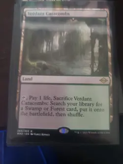 Verdant Catacombs MTG Modern Horizons 2 Rare Land Regular 260/303 2021 EN - Image 1