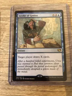MTG Stroke of Genius Commander 2014 129/337 Regular Rare - Image 2