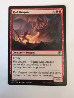 MTG Red Dragon Adventures in the Forgotten Realms 160/281 - Image 1