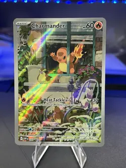 Pokemon TCG S&V Black Star Promo Obsidian Flames ETB Charmander IR 044 - Image 1