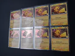 Pikachu 051/162 2026 Pokemon Day 30th Anniversary Promo Lot Of 8 - Image 2