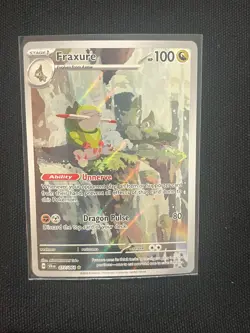 Fraxure #77 Pokemon Shrouded Fable - Image 1