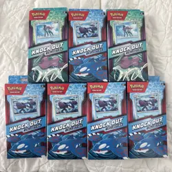 *7 Lot* Pokemon TCG Knock Out Collection Boxes Suicine & Kyogre Factory Sealed - Image 1