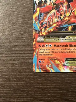 Pokemon TCG Mega-Blaziken EX XY XY86 Holo Promo Promo - Image 5