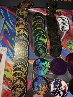 Pokemon TCG Official Coins Lot Of 68 Coins - Image 2