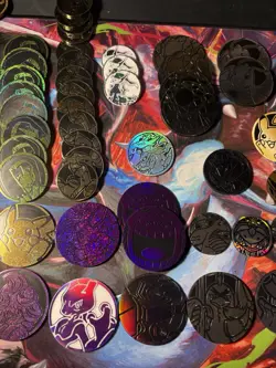 Pokemon TCG Official Coins Lot Of 68 Coins - Image 3