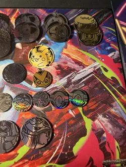 Pokemon TCG Official Coins Lot Of 68 Coins - Image 5