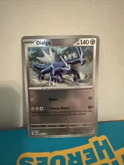 Pokemon Mega Evolution - 095/132 Dialga Reverse Holo NM x1 - Image 1