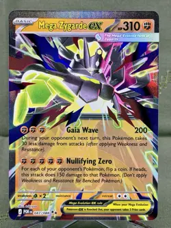 2026 Pokemon Perfect Order Mega Zygarde ex 47/88 Double Rare ME03 EN English NM - Image 1