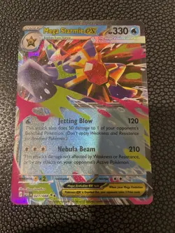 Pokemon Mega Starmie Ex 21/88 Perfect Order Mint Condition - Image 1