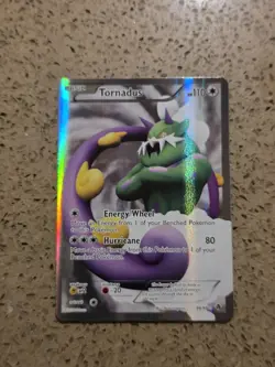 Pokemon Tornadus 98/98 Full Art Ultra Rare BW Emerging Powers 2011 NM+ - Image 2