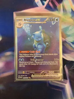 Pokemon 151 Blastoise ex 200/165 Special Illustration Rare Scarlet & Violet NM - Image 1