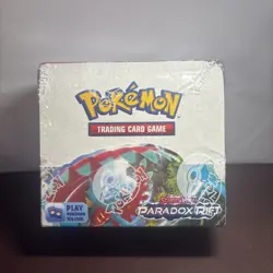 Pokemon TCG Scarlet & Violet Paradox Rift Booster Box 36 Packs Small Tear! - Image 1