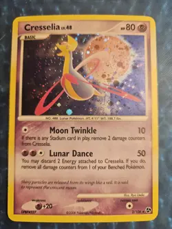 Cresselia Pokemon TCG 2/106 Great Encounters Holo-LP - Image 1