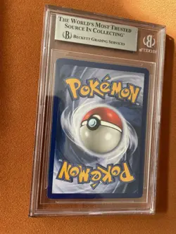 1999 Pokemon Base Set Unlimited #4 Charizard Holo R BGS 8 NM-MT - Image 4